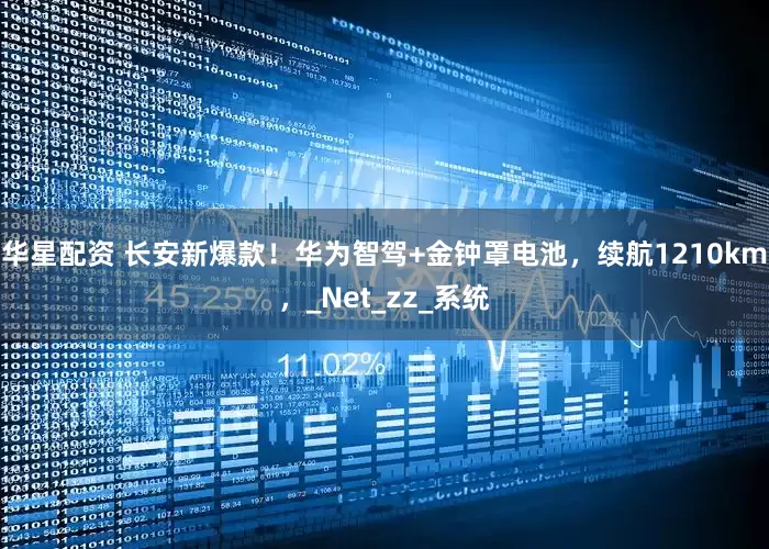 华星配资 长安新爆款！华为智驾+金钟罩电池，续航1210km，_Net_zz_系统